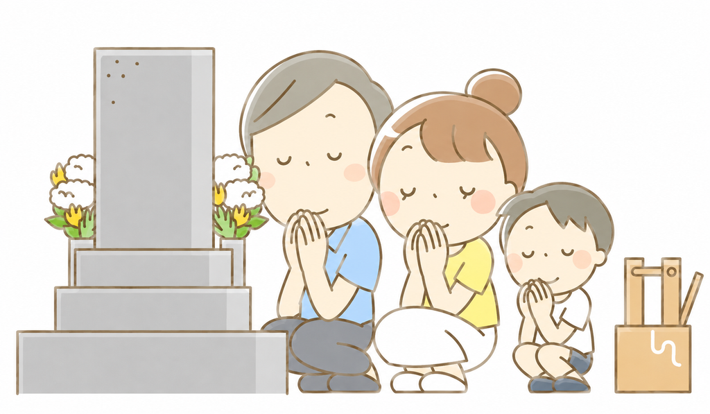 お墓参り