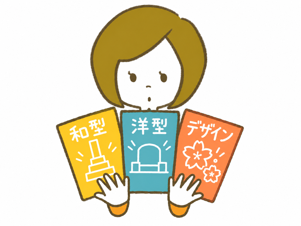 墓石のデザイン比較